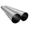 Трубы спиральновитые с гофром 68x13 мм